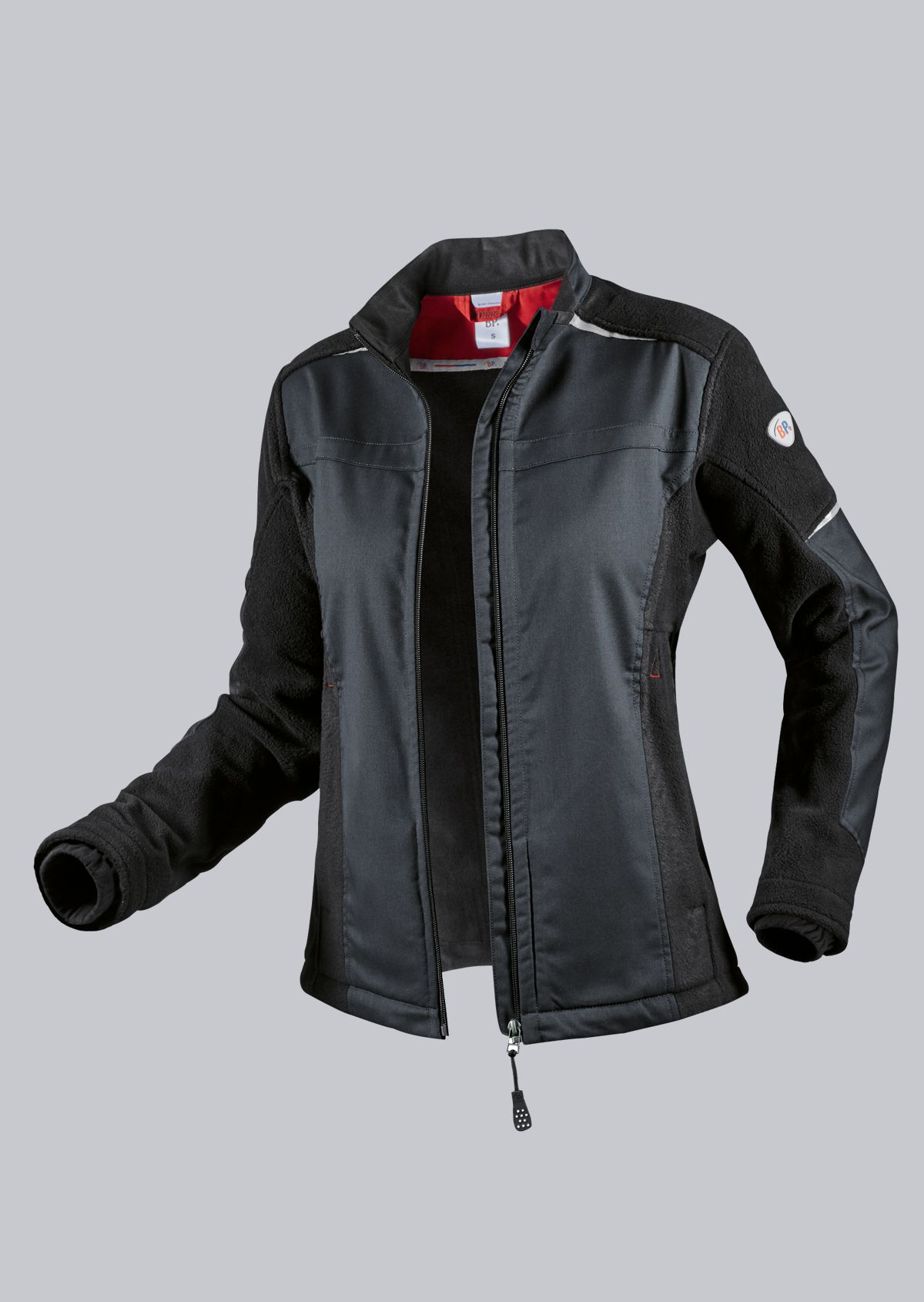 1995-570-56 BP® Hybrid-Arbeitsjacke für Damen anthrazit Cover Bild